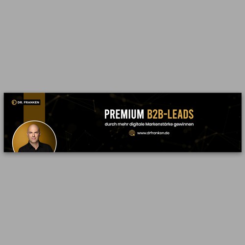 LinkedIn Header Image | B2B digital brand positioning and lead generation consultant Design by Deep_design