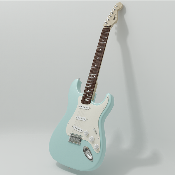 3D Fender Guitar