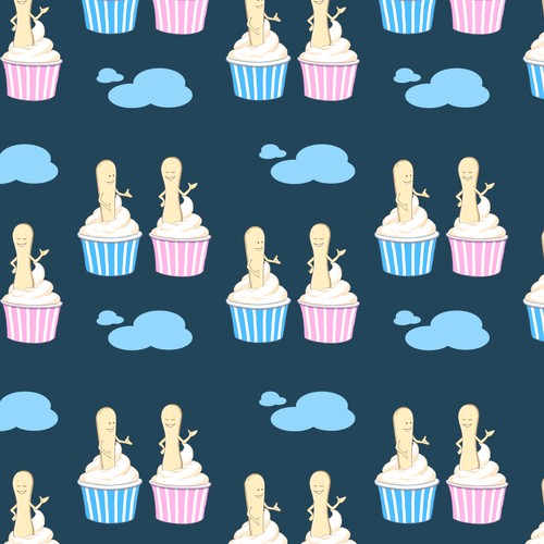 Illustrations to print onto a baby clothing- onesie, nursing cover, headbands, leggings..etc Design by alicemarlina69