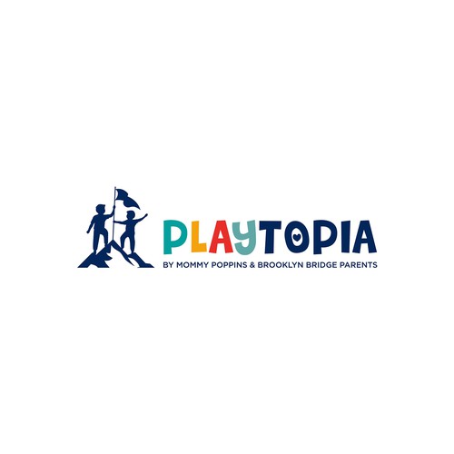 Playtopia logo development Design by Dante Studio