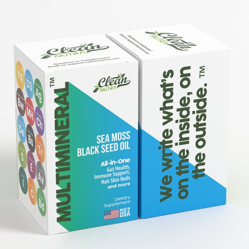 Design A Stunning Supplement Box for Best Selling Supplement Brand Design by -RD-