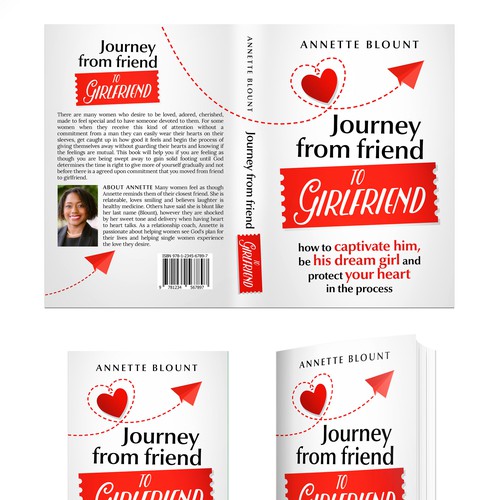 Design di Design a book cover that is fun and playful to help single women experience love beyond friendship di Charala