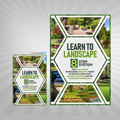 LOOKING FOR A UNIQUE AND BEAUTIFUL BOOK COVER DESIGN FOR A HOME LANDSCAPING BOOK Design by IDEA Logic✅✅✅✅