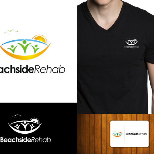 Log design for exclusive addiction treatment center Design by Ndav™