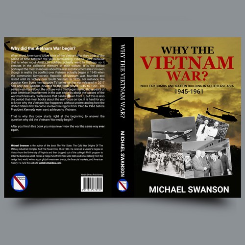Make Paperback And Ebook Covers For Vietnam War History Book Book Cover Contest 99designs