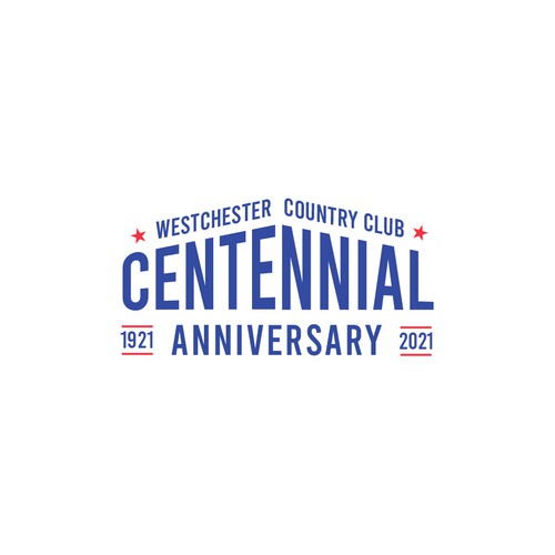 Design Centennial Anniversary Logo di alediba