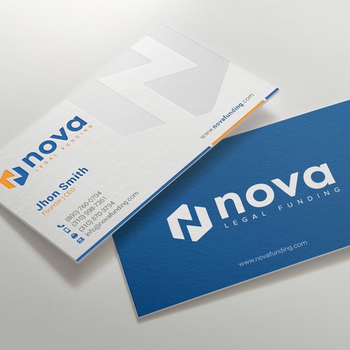 Design a Print Material (Biz Card, Letterhead, Letter) for Legal Funding Company Ontwerp door kaylee CK