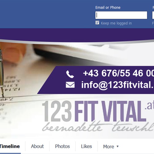 Facebook cover contest entry by master of layers