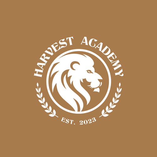 Harvest Academy Lions Mascot Design by Print_design