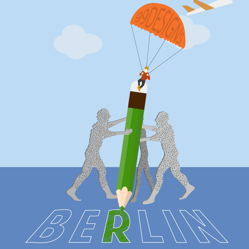 99designs Community Contest: Create a great poster for 99designs' new Berlin office (multiple winners) Design por corefreshing