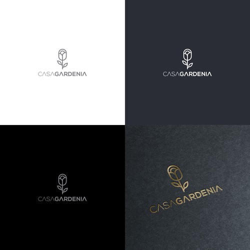 Casa Gardenia Logo Design by a r t  ^ s t a r