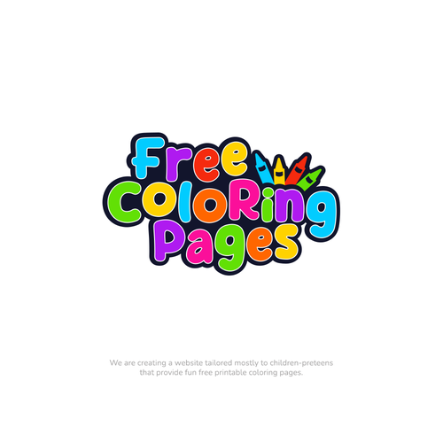Help us create a logo for our coloring website! Design by Reverb Krafts