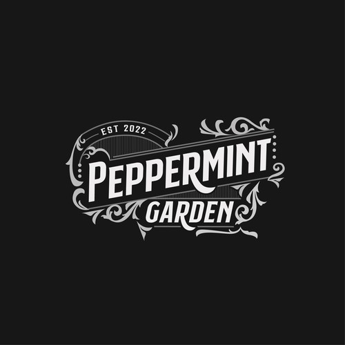 Peppermint Gardens Logo Design by Thinking_Core