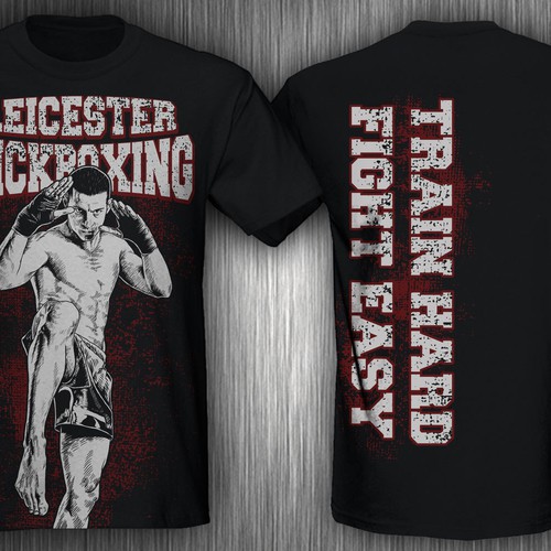 Leicester Kickboxing needs a new t-shirt design Design por jabstraight