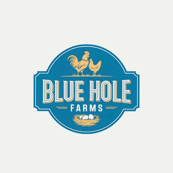Logo design for a farm