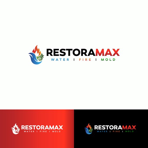 Restoration Company Branding. Design by RADesign ™