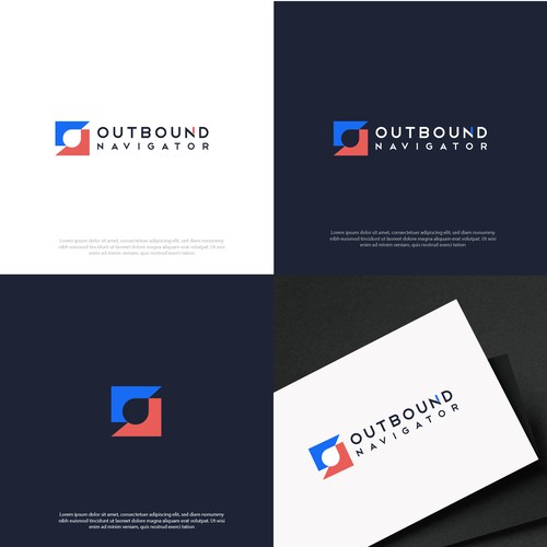 Outbound Navigator Logo Design by pixelamazers