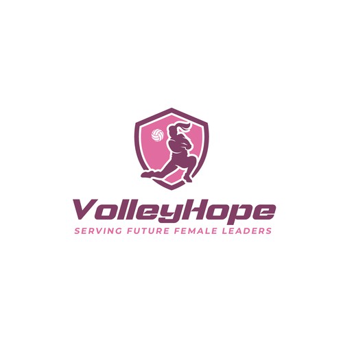 Design a vibrant woman empowering logo that portrays inclusivity and opportunity to play volleyball! Design by Arfian Huda