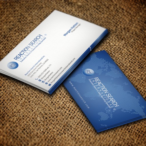 Create a new Business Card design for an Executive Search Company Design by AkGraphicsSolutions