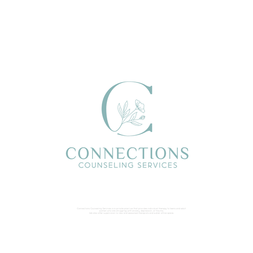 Design Modern, Feminine, Clean Logo for Mental Health Private Practice por rcespedes