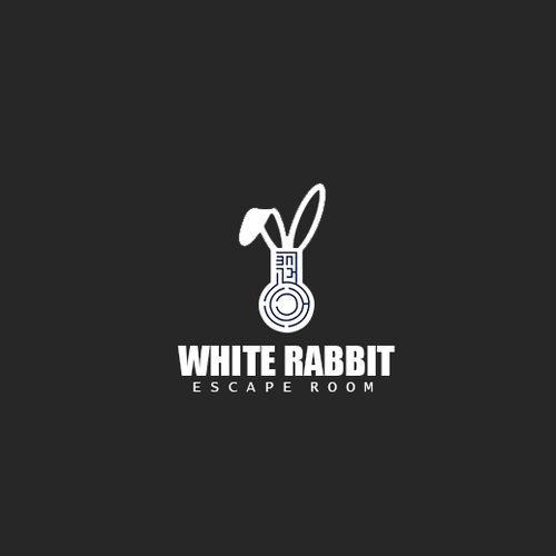 White Rabbit Escape Room Logo Design Wettbewerb