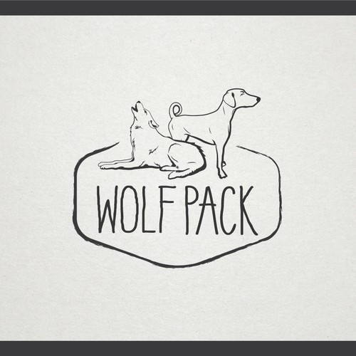 Create a logo for Wolf Pack Design by Khramova