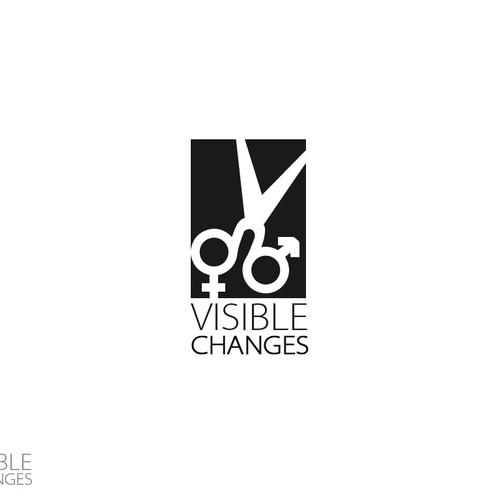 Create a new logo for Visible Changes Hair Salons Design por defe