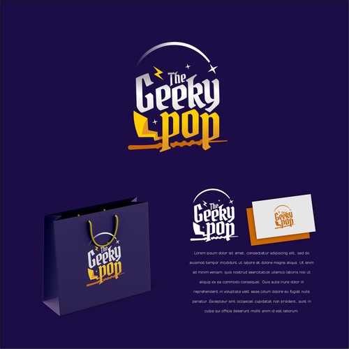 create a modern logo for a geek site Design by GraphCulture⭐