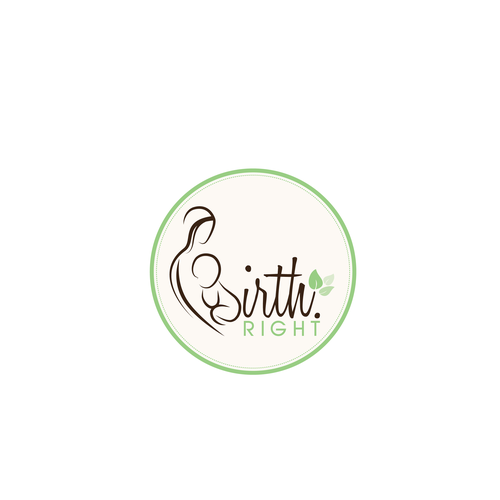 Create an awesome, noticeable and approachable logo for birth.right Design by Mihaela♡