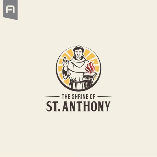 Create engaging new logo for the Catholic Shrine of St. Anthony Design by a'DZ