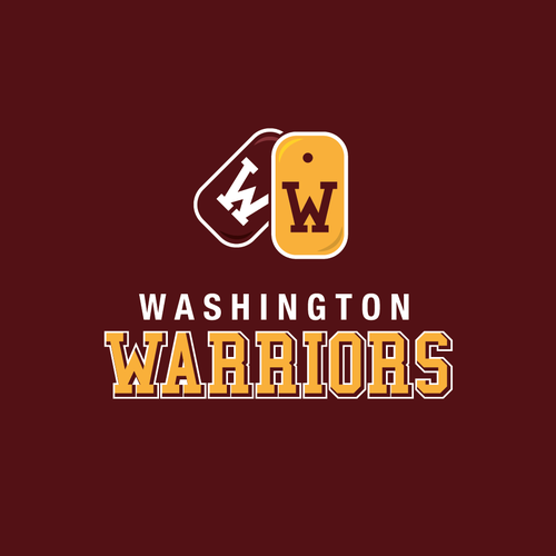 Design di Community Contest: Rebrand the Washington Redskins  di afflatus