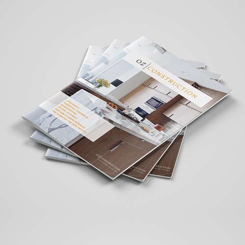 Modern Brochure for a construction / remodeling company | Postcard ...