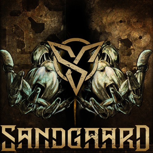 SANDGAARD - Album Cover for Spotify / Apple Music Design by kujtastrike