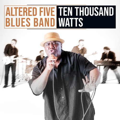 Design the album cover for a popular contemporary blues band Design by Milad Zehtab