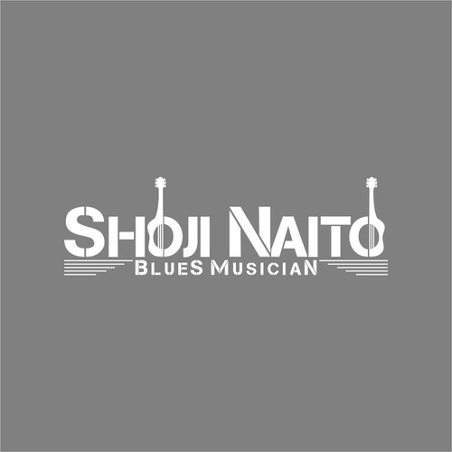 LOGO for a Blues Musician WEB and posters Design by Mada87