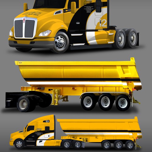 Make a new design for ZARFER trucks. Design by MasterWraps™