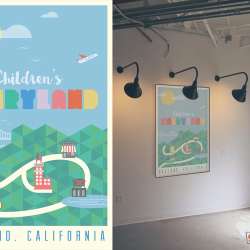 Community Contest: Create a great poster for 99designs' new Oakland office (MULTIPLE WINNERS!) Réalisé par Will™