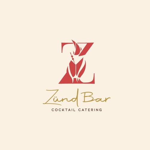 I need  a nice cocktail catering logo. And it must look female the logo Design von J*U*L