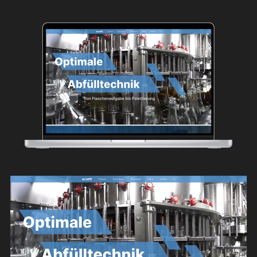 Web page design contest entry by Studio MH