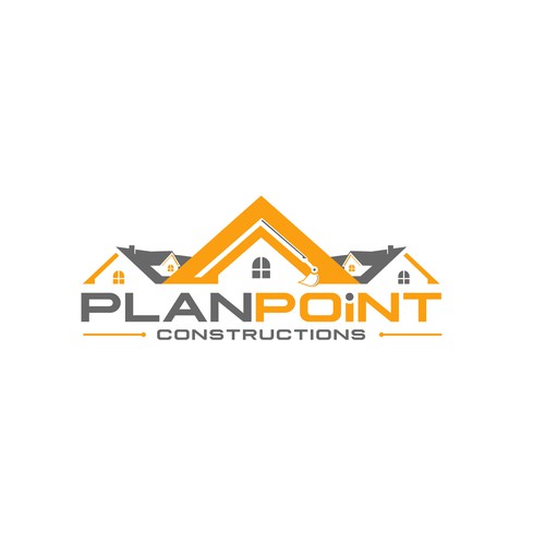 PlanPoint Construction Logo Needs A Remodel Design by Jazie