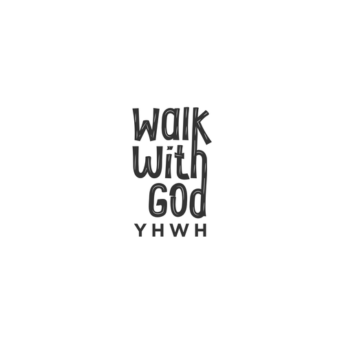 Walk With God Minimalist Luxury Logo for a Modern Faith & Fashion Brand Design by denayu