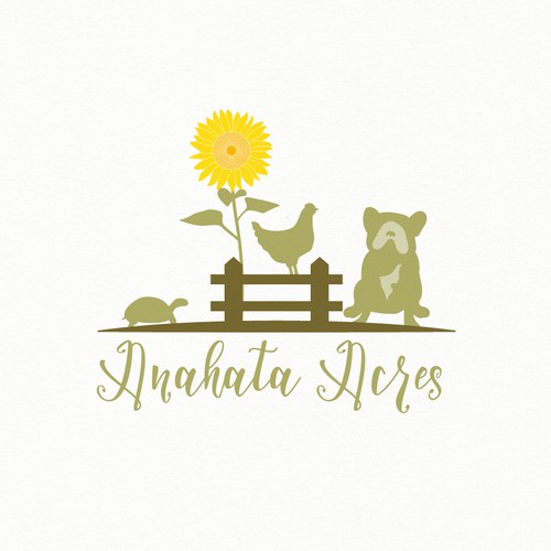 Organic Farm looking for a logo that represents the heart and soul of our land. Design by Mi&Me