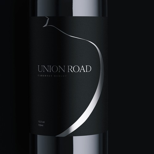 Wine label for new Australian Wine export brand. Design by Konstantine Oblakov