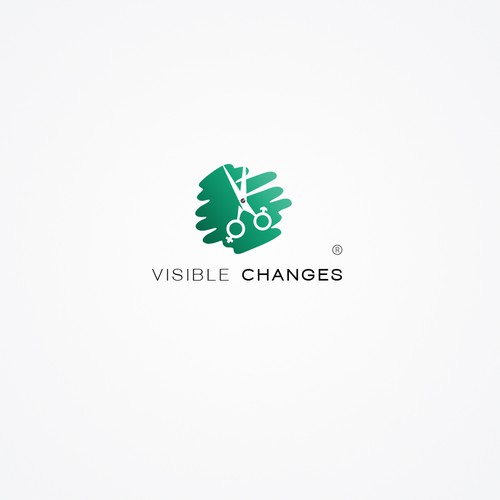 Design di Create a new logo for Visible Changes Hair Salons di BYOAND