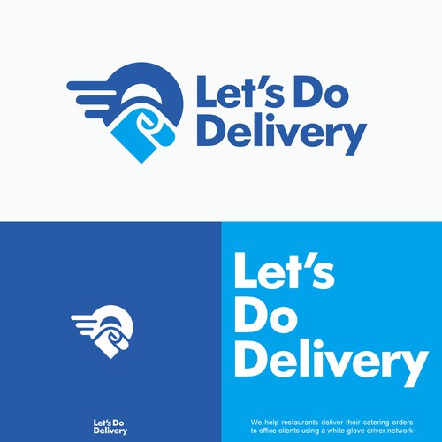 Delivery Service Logo Design by @sinclair