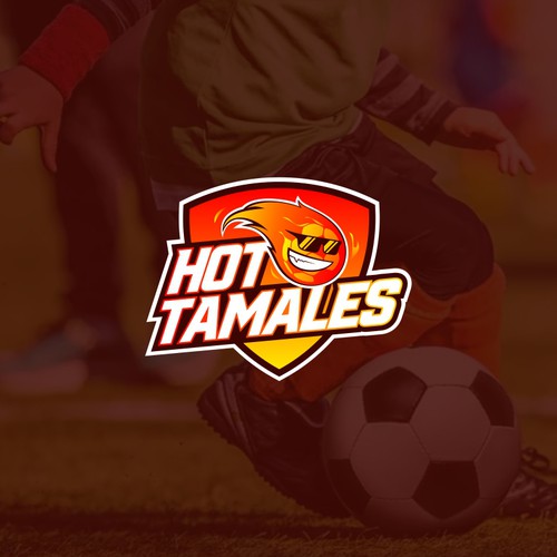 5-6 year olds need a soccer team logo! HOT TAMALES Diseño de boriman05