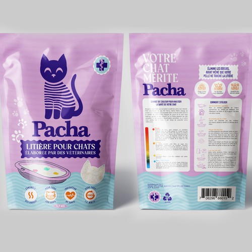 Cat Litter startup Minimalistic packaging - Contest Design von agooshe