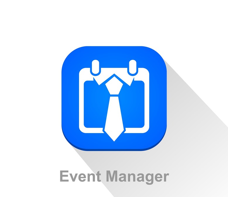 ICON for MOBILE APPS : EVENT MANAGER | Icon or button contest