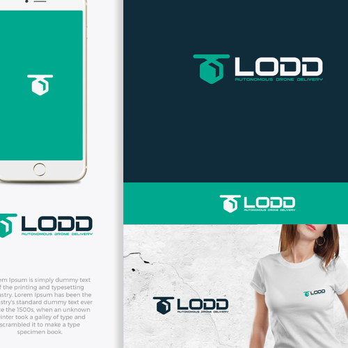 lodd - Design the modern logo of a drone delivery services venture Design by ojietz