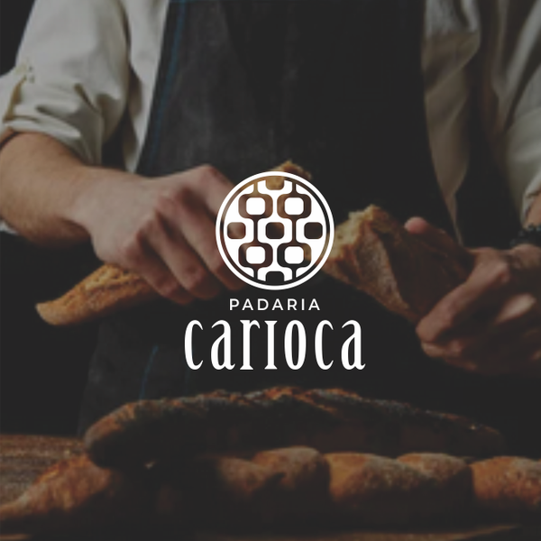 Design by Hitams titled "Logo Padaria Carioca"